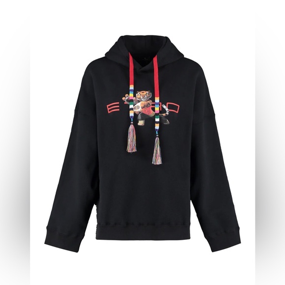 Etro  X Kungfu Panda Printed Drawstring Hoodie - Picture 2 of 10